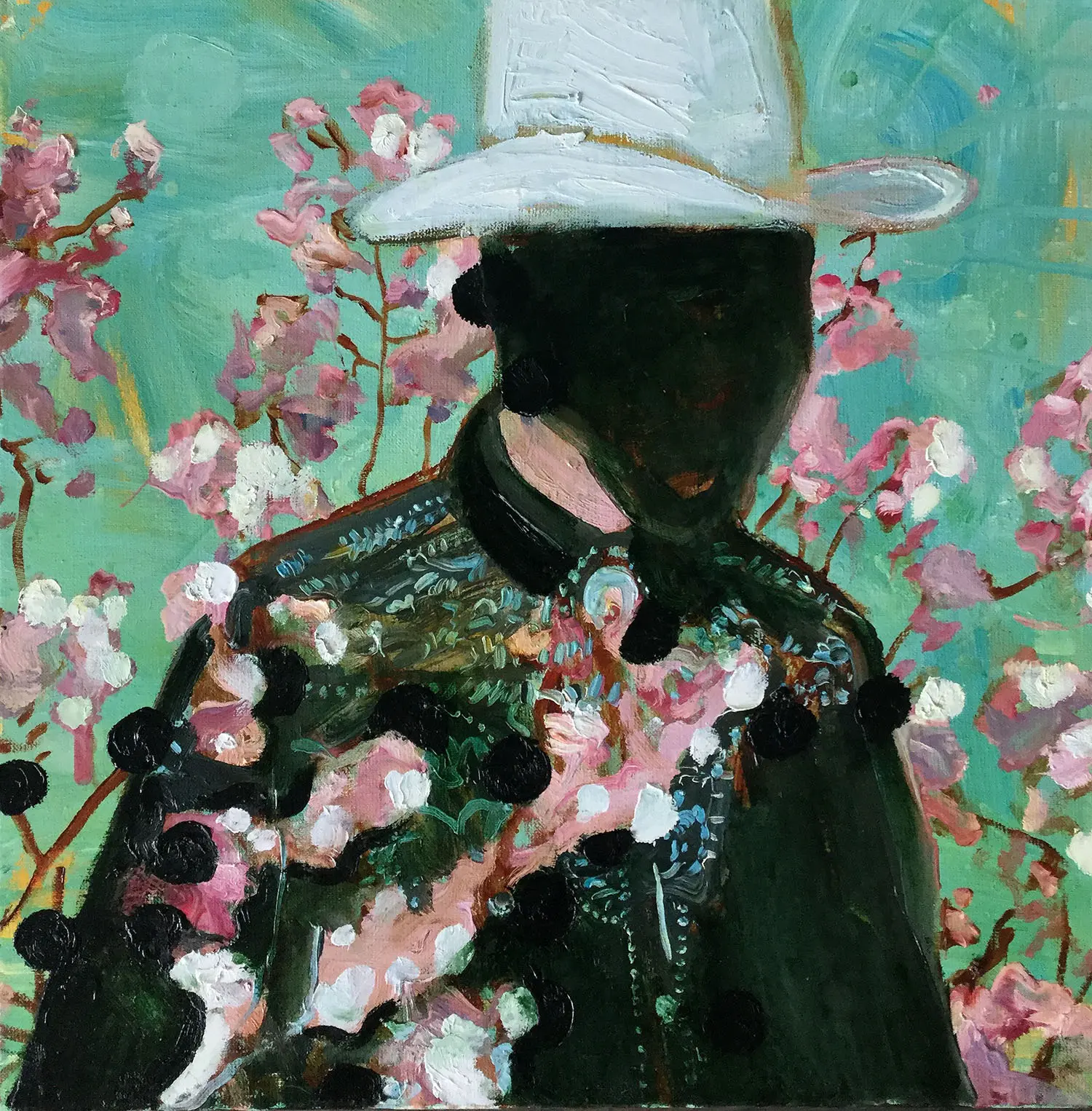 Anton Horvatović — Harmony of Fears II, 2019, oil on canvas, 50x50cm