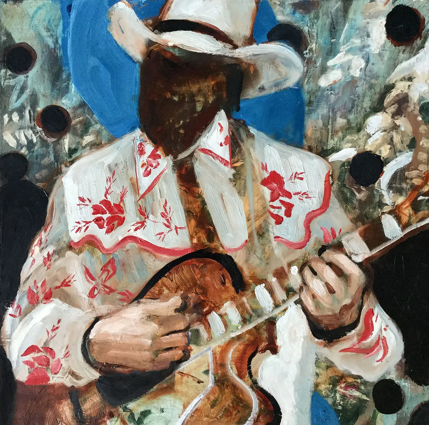Anton Horvatović — Harmony of Fears III, 2019, oil on canvas, 50x50cm