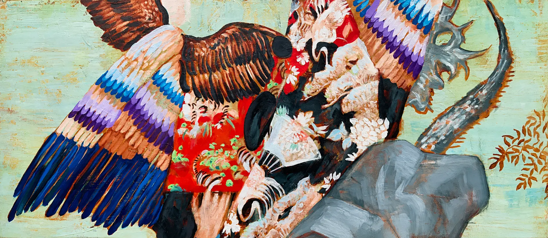 Anton Horvatović — detail of a painting featured on the homepage