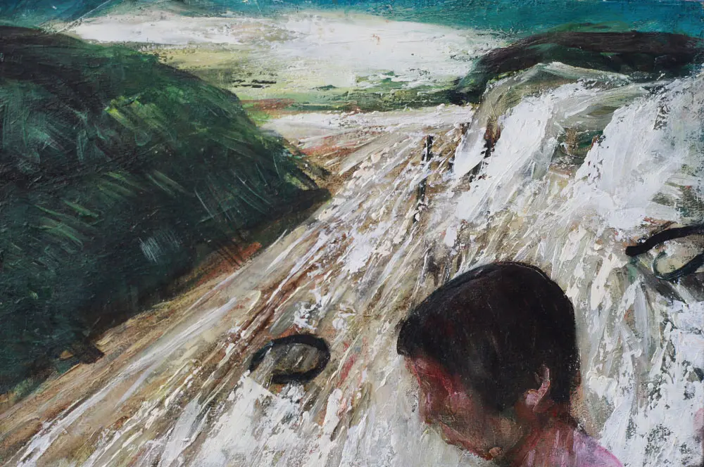 Anton Horvatović — Mediteranea, 2007, oil on canvas, 18x30cm
